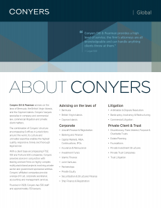 About Conyers Brochure