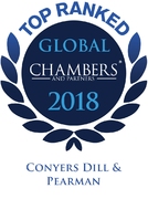 Conyers Recognised as Band 1 by Chambers & Partners