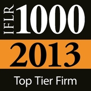 IFLR1000 Top Tier Firm 2013
