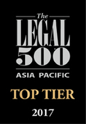 Legal 500 Asia Pacific 2017