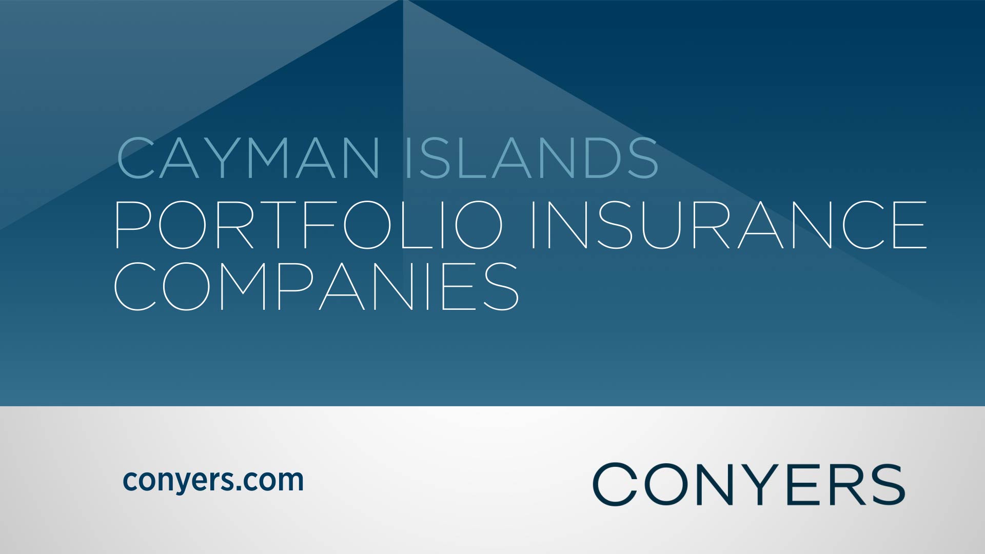 Cayman Islands Portfolio Insurance Companies Video