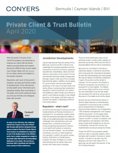 Private Client & Trust Bulletin