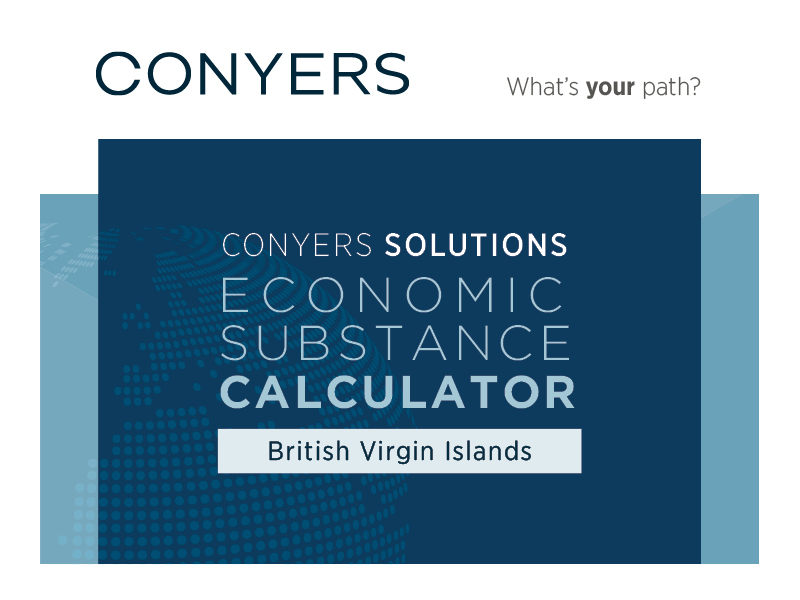 Conyers Solutions Economic Substance Calculator BVI