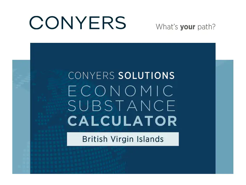 Conyers Solutions Economic Substance Calculator BVI