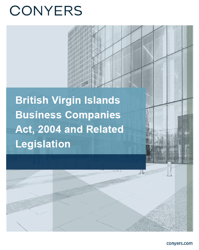 BVI Companies Act 2004 - Cover Image