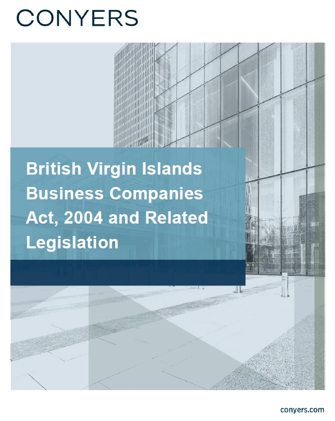BVI Companies Act 2004 - Cover Image